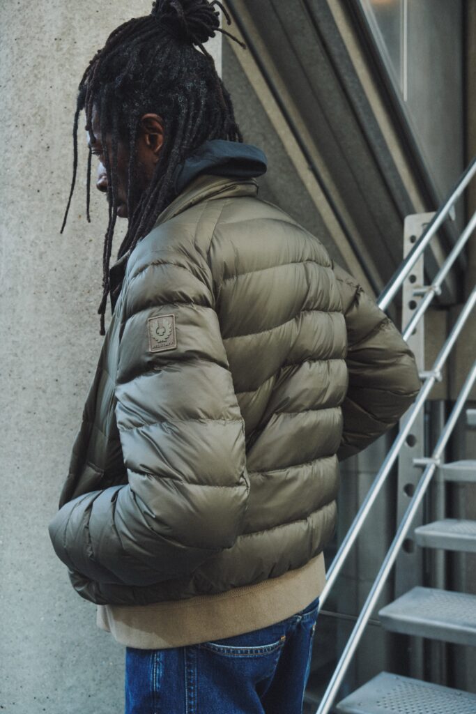 Belstaff Herbst/Winter 2026, Look 1 – Modehaus HALBACH Bad Homburg
