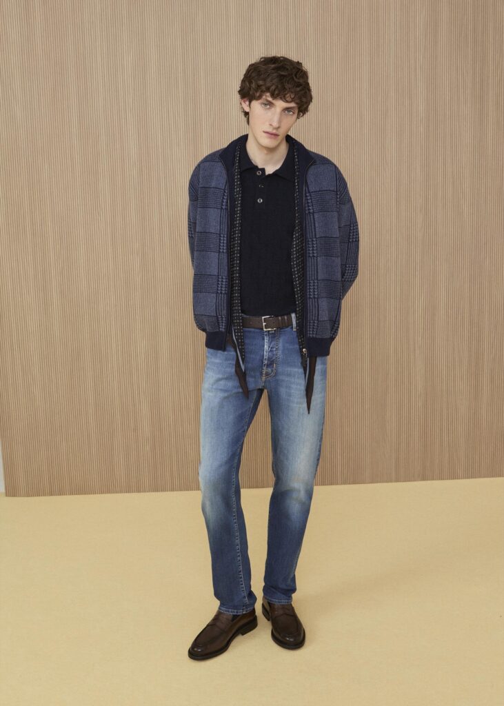 Jacob Cohen Kollektion 2026, Look 1 – Modehaus HALBACH Bad Homburg
