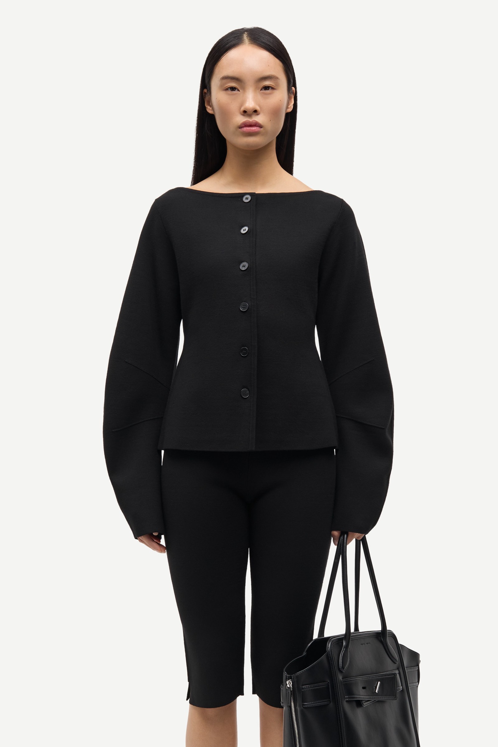 Samsøe & Samsøe SAALLY Jacket in Black, Herbst/Winter 2026 – Modehaus HALBACH Bad Homburg